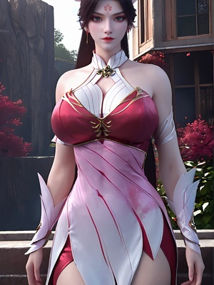 [AI Generated]斗破苍穹 花锦 荤素图_008