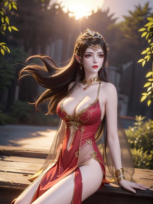 [AI Generated]斗破苍穹 美杜莎 荤素图_002