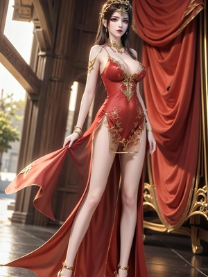 [AI Generated]斗破苍穹 美杜莎 荤素图_005