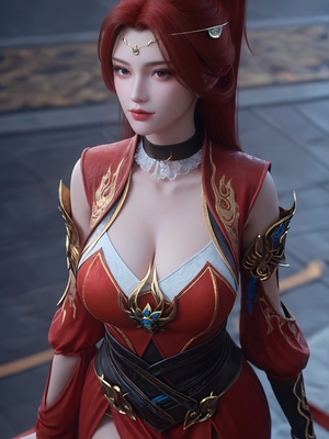 [AI Generated]斗破苍穹 唐火儿 荤素图_011
