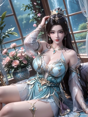 [AI Generated]斗破苍穹 古薰儿 荤素图_002