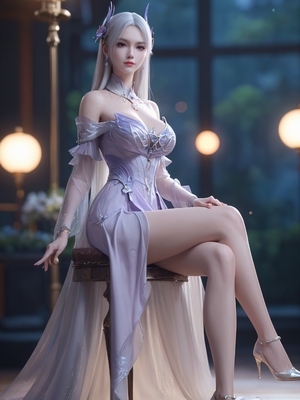 [AI Generated]斗破苍穹 小医仙 荤素图_009