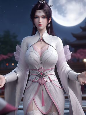 [AI Generated]斗破苍穹 云韵 荤素图