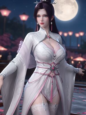 [AI Generated]斗破苍穹 云韵 荤素图_005