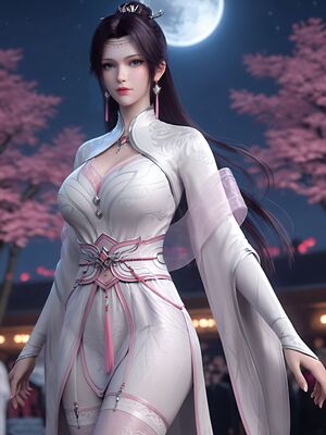 [AI Generated]斗破苍穹 云韵 荤素图_007