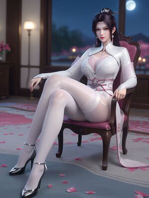 [AI Generated]斗破苍穹 云韵 荤素图_010