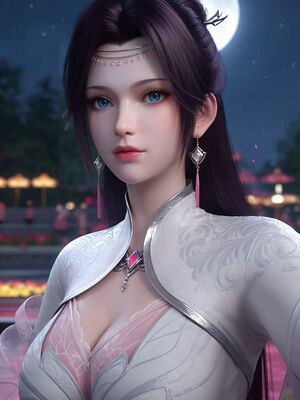 [AI Generated]斗破苍穹 云韵 荤素图_011