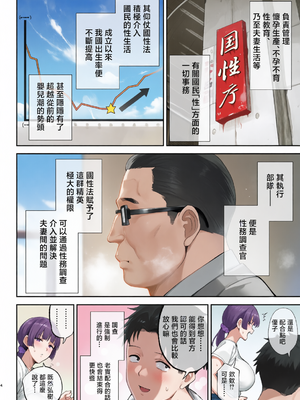 [ゴールデンバズーカ (ガガーリン吉)] 性務調査は突然に。 〜愛する妻への生ハメ調査〜 [無修正] [彩漫社上色组]_005