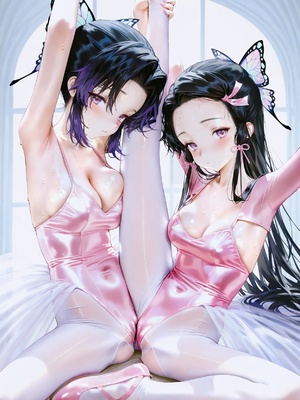 [lc13] Kamado Nezuko&Kochou Shinobu 鬼滅の刃 竈門禰豆子&胡蝶しのぶ.323P [AI Generated]_007