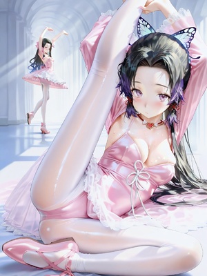 [lc13] Kamado Nezuko&Kochou Shinobu 鬼滅の刃 竈門禰豆子&胡蝶しのぶ.323P [AI Generated]_015