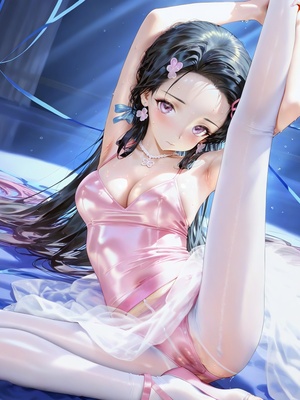 [lc13] Kamado Nezuko&Kochou Shinobu 鬼滅の刃 竈門禰豆子&胡蝶しのぶ.323P [AI Generated]_025