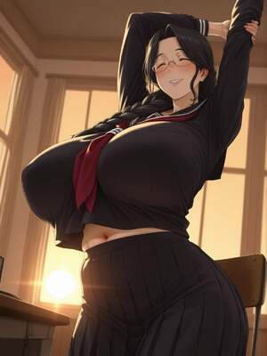 [みるふあい] 黒髪妻さんとの放課後_006