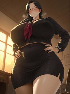 [みるふあい] 黒髪妻さんとの放課後_013