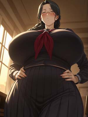 [みるふあい] 黒髪妻さんとの放課後_012