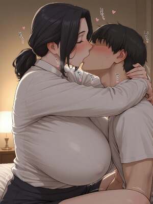 [みるふあい] 黒髪妻さんとお泊り_011