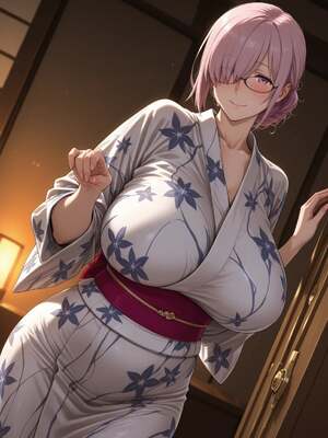 [みるふあい] マシュさんと温泉旅館 [AI Generated]_004