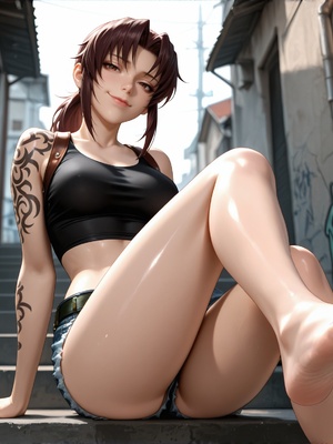 [Benj17] Revy (Black Lagoon) [AI Generated]_007