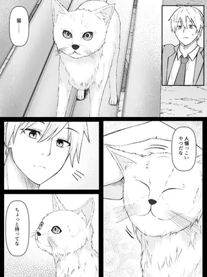 [Night White Lily (仁科かけり)] 俺は失恋し化け猫は現れる+制作記セット [DL版]_0004