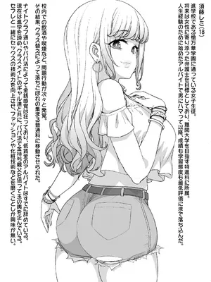 [草野郎] バイト先の真面目な後輩が…後日談パパ活ビッチギャル編_0005