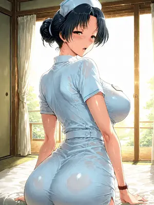 [ABX] 夏樹 海夕里 Miyuri Natsuki 診療所の悪い展開 [AI Generated]_004