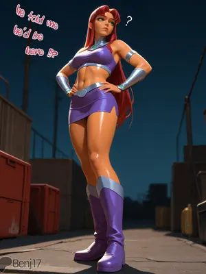 [Benj17] Starfire (Teen Titans) [AI Generated]_001