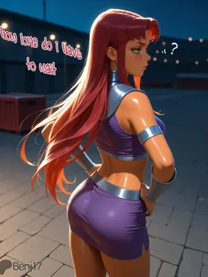 [Benj17] Starfire (Teen Titans) [AI Generated]_004