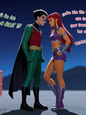 [Benj17] Starfire (Teen Titans) [AI Generated]_006
