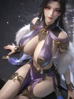 [AI Generated] 百炼成神 司妙玲 荤素_010
