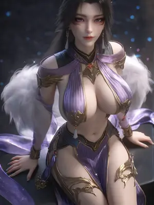 [AI Generated] 百炼成神 司妙玲 荤素_012