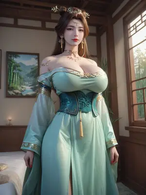 [AI Generated] 百炼成神 苏灵韵 荤素_005