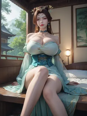 [AI Generated] 百炼成神 苏灵韵 荤素_007