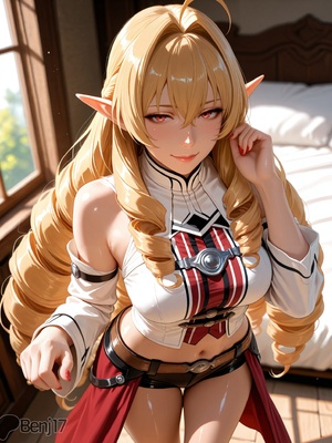 [Benj17] Elinalise Dragonroad (Mushoku Tensei) [AI Generated]_001