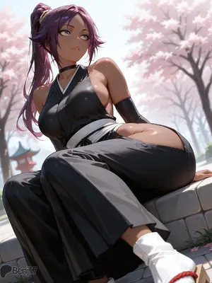 [Benj17] Yoruichi Shihouin (Bleach) [AI Generated]_003