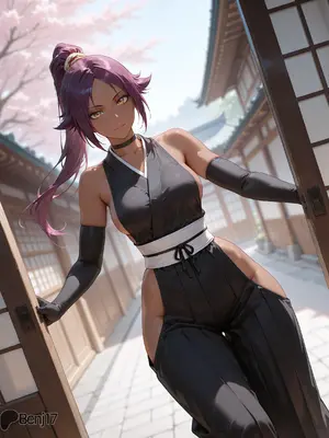 [Benj17] Yoruichi Shihouin (Bleach) [AI Generated]_004