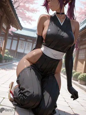 [Benj17] Yoruichi Shihouin (Bleach) [AI Generated]_006