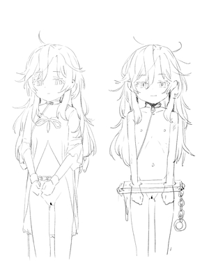 [びよびよ] 囚われの吸血鬼Elika 調〇乳首責め＆快楽堕ち[漫画４ｐ・イラスト1枚+差分・デザインラフ] [中国翻訳]_0007