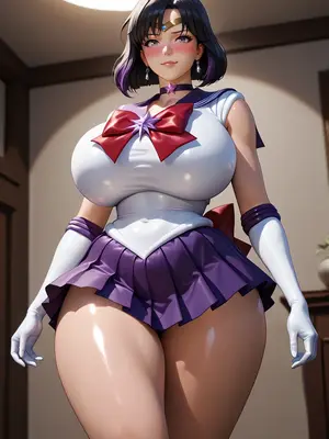 [ul7990] Sailor Saturn [ai generated]_001