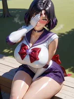 [ul7990] Sailor Saturn [ai generated]_004