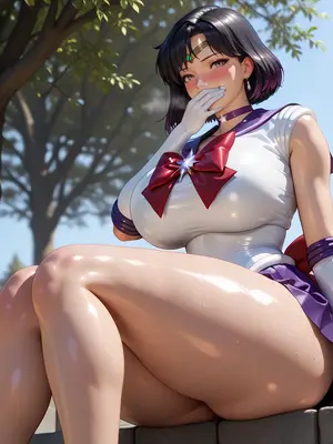[ul7990] Sailor Saturn [ai generated]_005