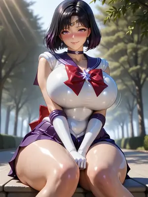 [ul7990] Sailor Saturn [ai generated]_006