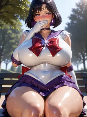 [ul7990] Sailor Saturn [ai generated]_007