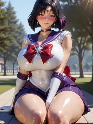 [ul7990] Sailor Saturn [ai generated]_008
