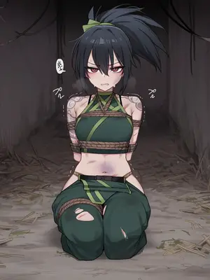 KKOI Akali,Ahri defeat (AI Generated)_AkaliAhri_defeat_1_01