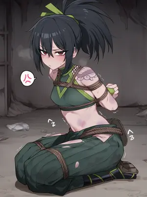 KKOI Akali,Ahri defeat (AI Generated)