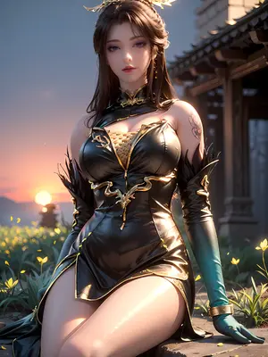 [AI Generated] 长生界 刘月 荤素_005