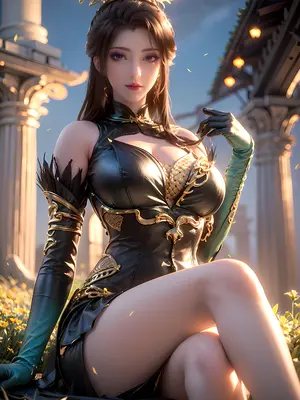 [AI Generated] 长生界 刘月 荤素_004