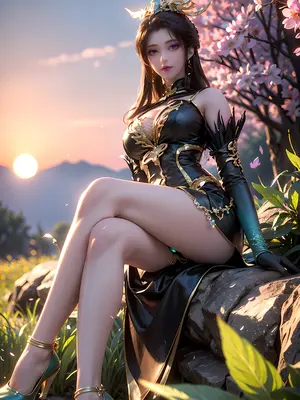[AI Generated] 长生界 刘月 荤素_011