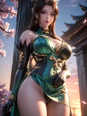 [AI Generated] 长生界 刘月 荤素_012