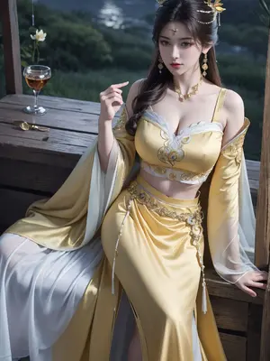 [AI Generated] 诛仙 金瓶儿 荤素 2_010