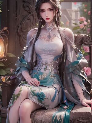 [AI Generated] 诛仙 陆雪琪 封神古风薄纱_001